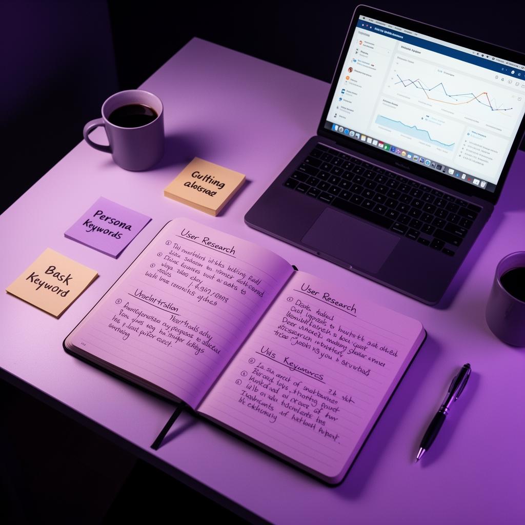 Research stage — behind the scenes